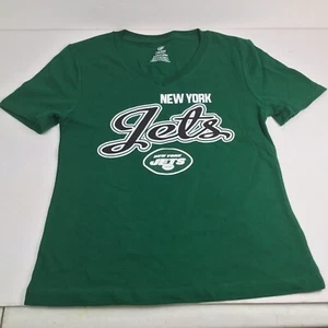 NFL Team Apparel Jets Juventud Cuello en V Camiseta Mangas Cortas en el Juego Talla XS 4/5 - Imagen 1 de 10