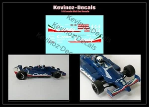 1/32 Scale Decals for F1 Tyrrell 009 - 2 Versions - Picture 1 of 3