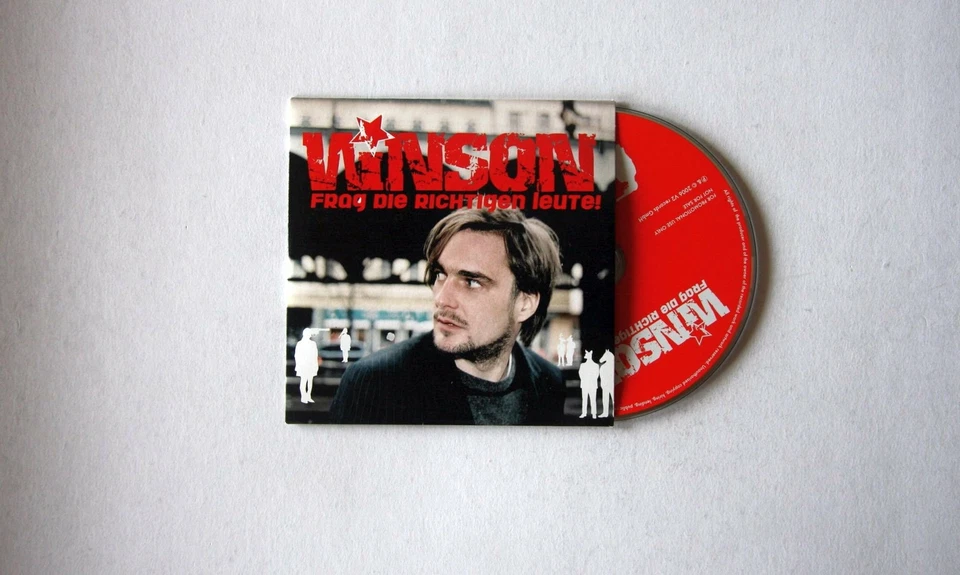 Winson Frag Die Richtigen Leute GER  Adv Cardcover CD 2006 Indie Rock - Bild 1 von 1