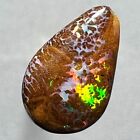 Bright & Small * 2ct Natural Australian Solid Matrix Boulder Opal * See Video
