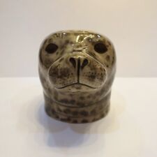 Sea Lion2 Head Figurine Vase Pot Ceramic Succulent Planter Flower Egg Cup Decor