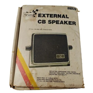 Externer CB Lautsprecher SEARS MADE IN JAPAN 28 62576 RARE CITIZENS BAND KIT VINTAGE  - Bild 1 von 11
