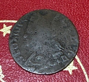 ☆ EXTREMELY SCARCE MULE ☆ 1775 King Geo II /Geo III Colonial Coin ☆ - Picture 1 of 4