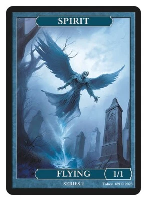 Spirit Token Givememana Tokens Series 2 Magic the Gathering MTG - Image 1 of 2