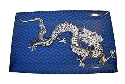 Williams Sonoma Schumacher Collection "BIXI DRAGON" 16" Rectangular Platter - Image 1 of 4