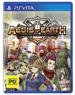 Aegis of Earth Protonovus Assault PS Vita *NEW *RARE AU GAME PlayStation PAL PSV - Image 1 of 4