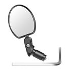 Oval Bike Mirror Reflectors Handlebar Safe Rearview Cycle