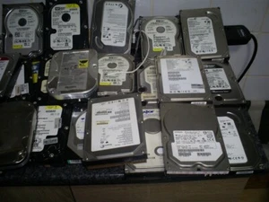 Hard Drive Job Lot Sata & IDE - Afbeelding 1 van 5