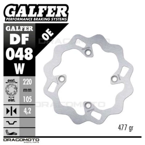 HONDA XR 250 L, R 1991-1993 DF048W Rear Brake Disc Rotor GALFER - Picture 1 of 3