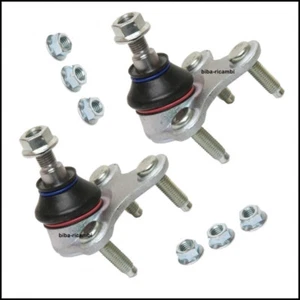 Coppia Testina Braccio Snodo Trapezio Sospensione Anteriore VW Golf 5 Golf Plus - Imagen 1 de 12