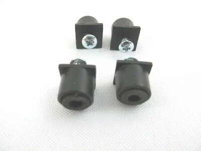 Chard DF6E Dual Deep Fryer ~ REPLACEMENT PARTS ~ (4) Base Feet w/screws - Image 1 of 4