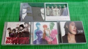 TVXQ! TOHOSHINKI CD/DVD Lot of 5 JAPAN Press 5members Jaejoong Yunho Junsu JYJ