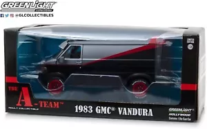 Modelo fundido a presión Greenlight escala 1:24 del equipo A - GMC Vandura 1983 furgoneta 84072 - Imagen 1 de 8
