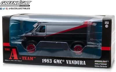 Greenlight 1/24 84072 - The A-Team - 1983 GMC Vandura Van (Clean) - Image 1 of 4