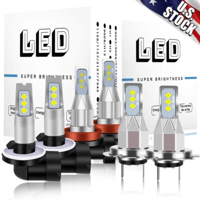 Combo faros LED bombilla antiniebla haz alto bajo para Kia Sorento 2011-2015 2016 Foto 1 de 4