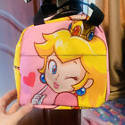 Sac à main Super Mario rose princesse pêche sac fourre-tout sacs à lunch sacs de pique-niques mignon