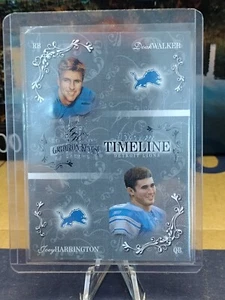 Doak Walker/Joey Harrington LIONS 2003 Gridiron Kings TEAM TIMELINE /600 - Picture 1 of 2