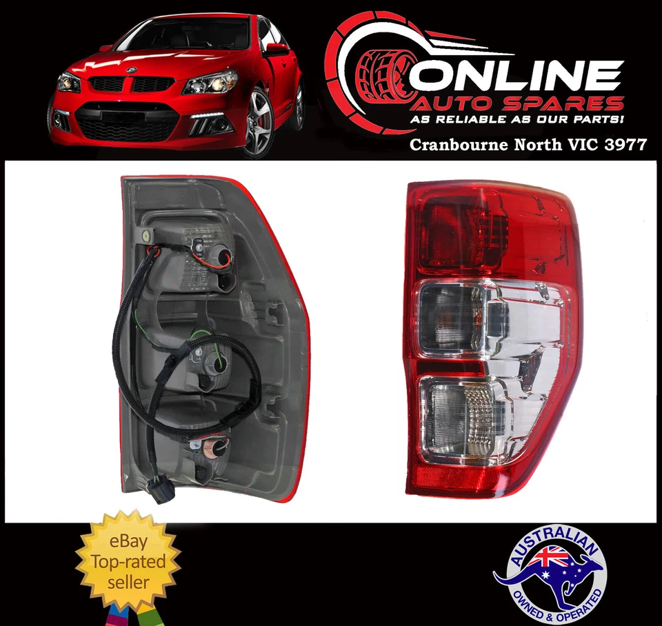 Luz Trasera DERECHA Traje Ford Ranger PX UTE Cromo 9/2011 a 9/2018 Freno Parada Trasera Foto 1 de 1