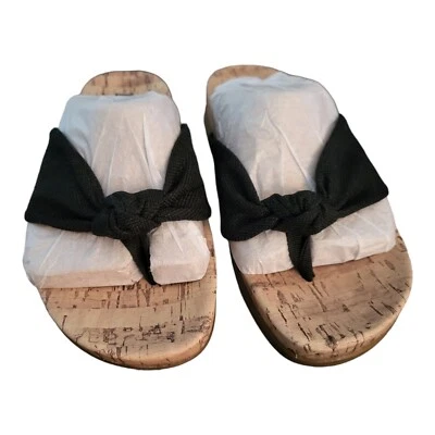 Life Stride 2.0 счастливый сандалии размер 5 1/2 черный новый с Ярлыками ткани ремень комфорта IOB - Изображение 1 из 4