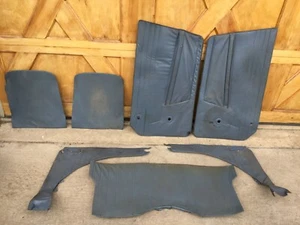 Triumph TR6 • Original Assorted Interior Panels, Blue. Used. KT1447 - Picture 1 of 23