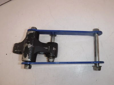 96-03 Kawasaki Ninja Zx7r ESLABÓN DE ACOPLAMIENTO DE CHOQUE TRASERO DOGBONE azul Foto 1 de 4