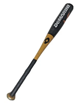 Молодежная бита Demarini Vexxum оранжевая и черная футболка мяч Little League 25 дюймов 15 унций - Изображение 1 из 4