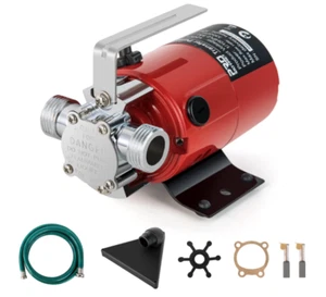 Utility Pump, 1/10HP 120V Mini Portable Electric Water Transfer Pump 330GPH - Picture 1 of 7