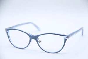 NEW PRODESIGN DENMARK 3643 C. 3422 BLUE CLEAR AUTHENTIC FRAME EYEGLASSES 53-15 - Picture 1 of 5