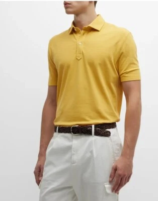 575 $ BRUNELLO CUCINELLI МУЖСКОЙ КЛАССИЧЕСКИЙ РУБАШКА-ПОЛО SZ: США S/48EU. СДЕЛАНО В ИТАЛИИ  - Изображение 1 из 4