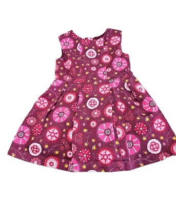 Girls' A Line Burgundy Red Sleeveless Dress Genuine Kids from OshKosh 2T - Image 1 of 4