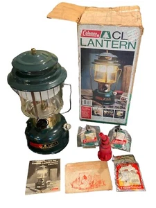 Original 1985 Coleman, CLX Adjustable Lantern, 290-700 Double Mantle Pyrex - Picture 1 of 20