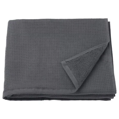 Ikea SALVIKEN Bath towel anthracite 28 x 55" New 100% Cotton - Image 1 of 4