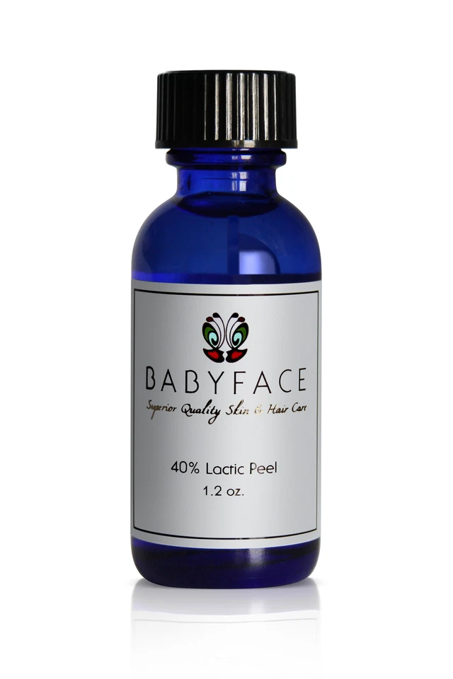 BABYFACE 40% LACTIC ACID Chemical Peel - Hydrating, Acne Control, Skin Lightener - Image 1 of 1