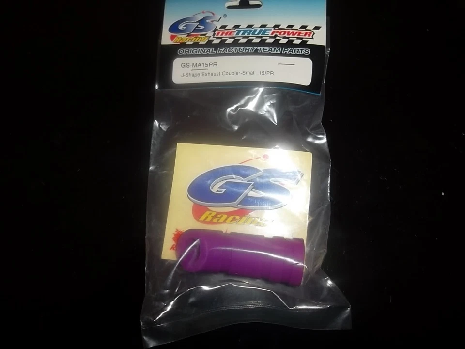 GS-MA15PR Auspuff Fitting lila 2,5cm³ - Bild 1 von 1