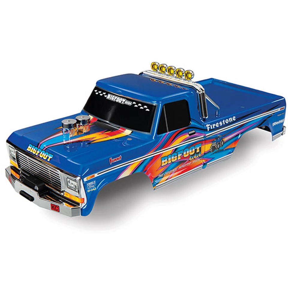Traxxas 3661x Body Bigfoot No. 1 Blue-x