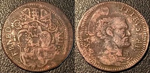 Vatican - Benoît XIII - Quattrino Gubbio 1724 - 1730 ! MIR# 2466 - Picture 1 of 1