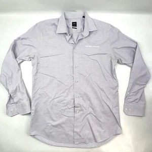 Boss by Hugo Boss Tailored Regular Fit Wheel Pros Button Up Shirt Men’s 42 16.5 - Picture 1 of 12
