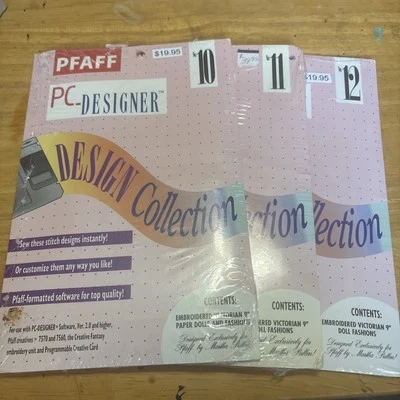 Software de bordado PFAFF - Diseñador de PC #10, #11 y #12 Foto 1 de 4