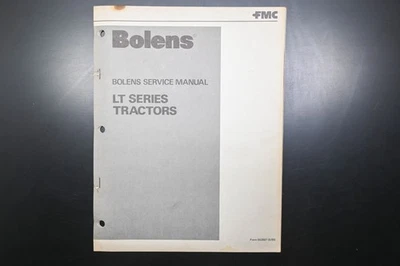 Manual de taller de tractores Bolens 553507 serie 80 LT Foto 1 de 4