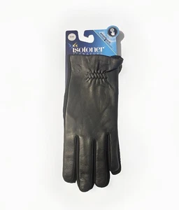 Isotoner Signature Smartouch Lederhandschuhe Damen Größe S/M - Bild 1 von 2