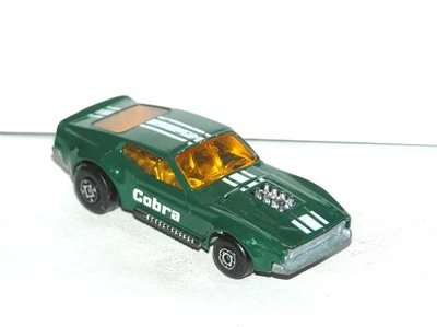 Caja de cerillas superrápida Ford Mustang Boss Cobra de colección **LUZ ROSA ESPECIAL** Foto 1 de 2