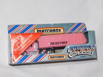 1983 Matchbox Readymix Convoy Tipper CY-20 PINK VERY RARE - Image 1 of 4