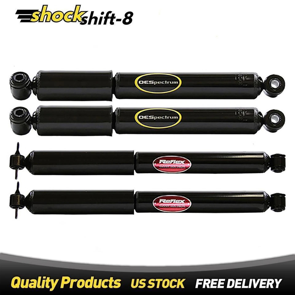 Amortecedor traseiro e dianteiro para GMC Jimmy 4.3L 4WD 1992-1994 1996-1998 2001-2005 - Imagem 1 de 1