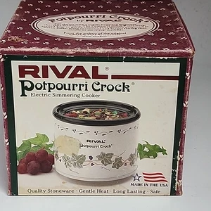 Vintage 1988 Rival 3206 Simmer Potpourri Krug [21] - Bild 1 von 10