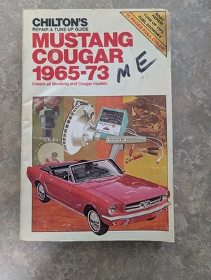 Mustang and Cougar de Chilton, 1965-1973 por personal editorial automotriz de Chilton Foto 1 de 3