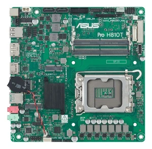 ASUS Pro H810T-CSM Intel H810 LGA 1851 (Socket V1) mini ITX - Picture 1 of 5