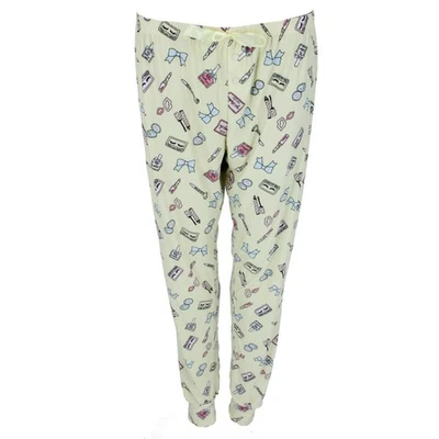 Saturdaze Women's Plus Size Makeup Jogger Lounge Pants - Image 1 of 2