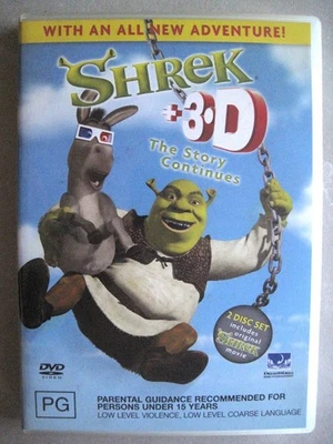 Shrek: Quadrilogy Movie Collection 1-4 (DVD), Region 4-Free FAST Postage - image 1 of 4