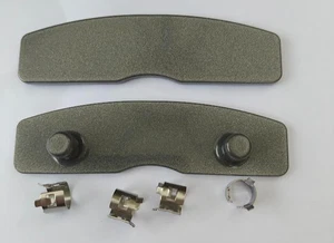 NEW AUDI Front Caliper Logo Name Plates Replaces 8T0698221 S5 UPGRADED - Picture 1 of 2