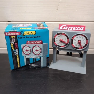 Carrera Servo 160 Doble Vuelta Contador Vintage Retro 68581 Compatible con Scalextic Foto 1 de 4